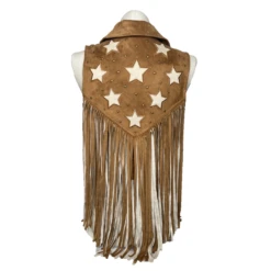 Rock & Roll Cowgirl® Ladies Microsuede Fringe Brown Vest RRWO98R0XU -Ariat Shop RRWO98R0XU