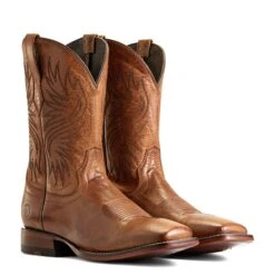 Ariat Men's Circuit Wagner Peak Tan Square Toe Boots 10040327 -Ariat Shop S22 MNS WEST 10040327 pair
