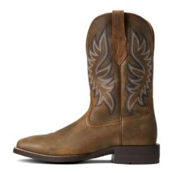 Ariat® Men's Brander Bear Brown Western Boots 10040409 4 Ariat® Men's Brander Bear Brown Western Boots 10040409 -Ariat Shop S22 MNS WEST 10040409 side
