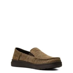 Ariat® Men's Hilo 360° Moc Toe Heather Tan Casual Shoes 10040414 -Ariat Shop S22 MNS WEST 10040414 medial