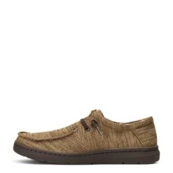 Ariat Men's Hilo Stretch Lace Heather Tan Sip On Shoes 10040444 -Ariat Shop S22 MNS WEST 10040444 side