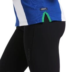 Ariat® Ladies Taryn Polo Mazarine Blue Short Sleeve Shirt 10039377 2 Ariat® Ladies Taryn Polo Mazarine Blue Short Sleeve Shirt 10039377 -Ariat Shop S22 WMS ENGL 10039377 detail02