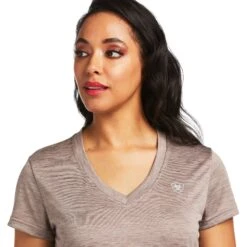 Ariat Ladies Laguna Short Sleeve Iron Shirt 10039406 -Ariat Shop S22 WMS WEST 10039406 detail01