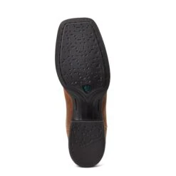 Ariat Ladies Round Up Pearl Brown & Leopard Wide Square 10040363 4 Ariat Ladies Round Up Pearl Brown & Leopard Wide Square 10040363 -Ariat Shop S22 WMS WEST 10040363 sole