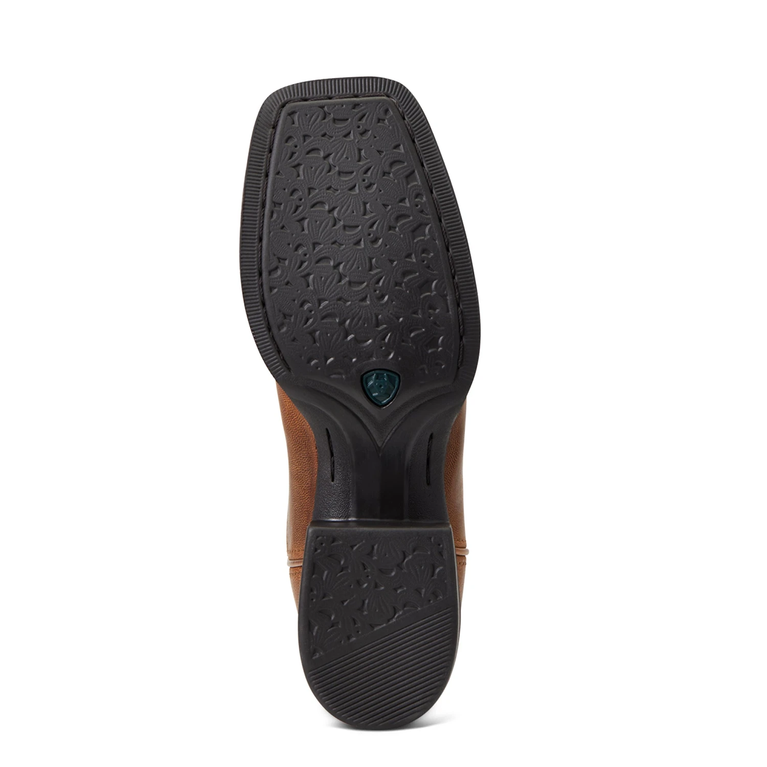 Ariat Ladies Round Up Pearl Brown & Leopard Wide Square 10040363 Ariat Ladies Round Up Pearl Brown & Leopard Wide Square 10040363 -Ariat Shop S22 WMS WEST 10040363 sole