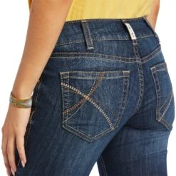 Ariat Ladies Vicky R.E.A.L™ Denim Boot Cut Jeans 10040798 -Ariat Shop S22 WMS WEST 10040798 detail02
