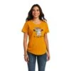 Ariat® Ladies Not In The Mood Heather Orange Graphic T-shirt 10040964