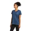 Ariat® Ladies Rebar Blue Polartec Elite All Seasons T-Shirt 10039611