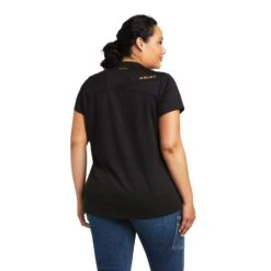 Ariat® Ladies Rebar Polartec Elite All Season Work T-Shirt 10039612 -Ariat Shop S22 WMS WORK 10039612 back plus