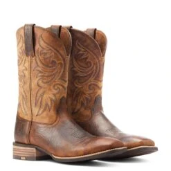 Ariat Men's Slingshot Lightweight Brown Western Boots 10044567 -Ariat Shop S23 MNS WEST 10044567 pair