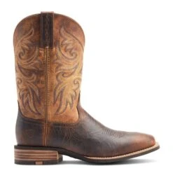 Ariat Men's Slingshot Lightweight Brown Western Boots 10044567 -Ariat Shop S23 MNS WEST 10044567 side1