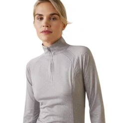 Ariat® Ladies Sunstopper 2.0 Silver Sconce Dot Baselayer 10043597 -Ariat Shop S23 WMS ENGL 10043597 detail01