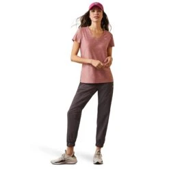 Ariat® Ladies Laguna Nostalgia Rose Top 10043529 -Ariat Shop S23 WMS WEST 10043529 full