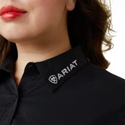 Ariat Ladies R.E.A.L Mexico Flag Graphic Black Button Down Shirt 10043552 4 Ariat Ladies R.E.A.L Mexico Flag Graphic Black Button Down Shirt 10043552 -Ariat Shop S23 WMS WEST 10043552 detail02 plus