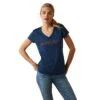 Ariat® Ladies Laguna Navy Eclipse Logo Top 10043610