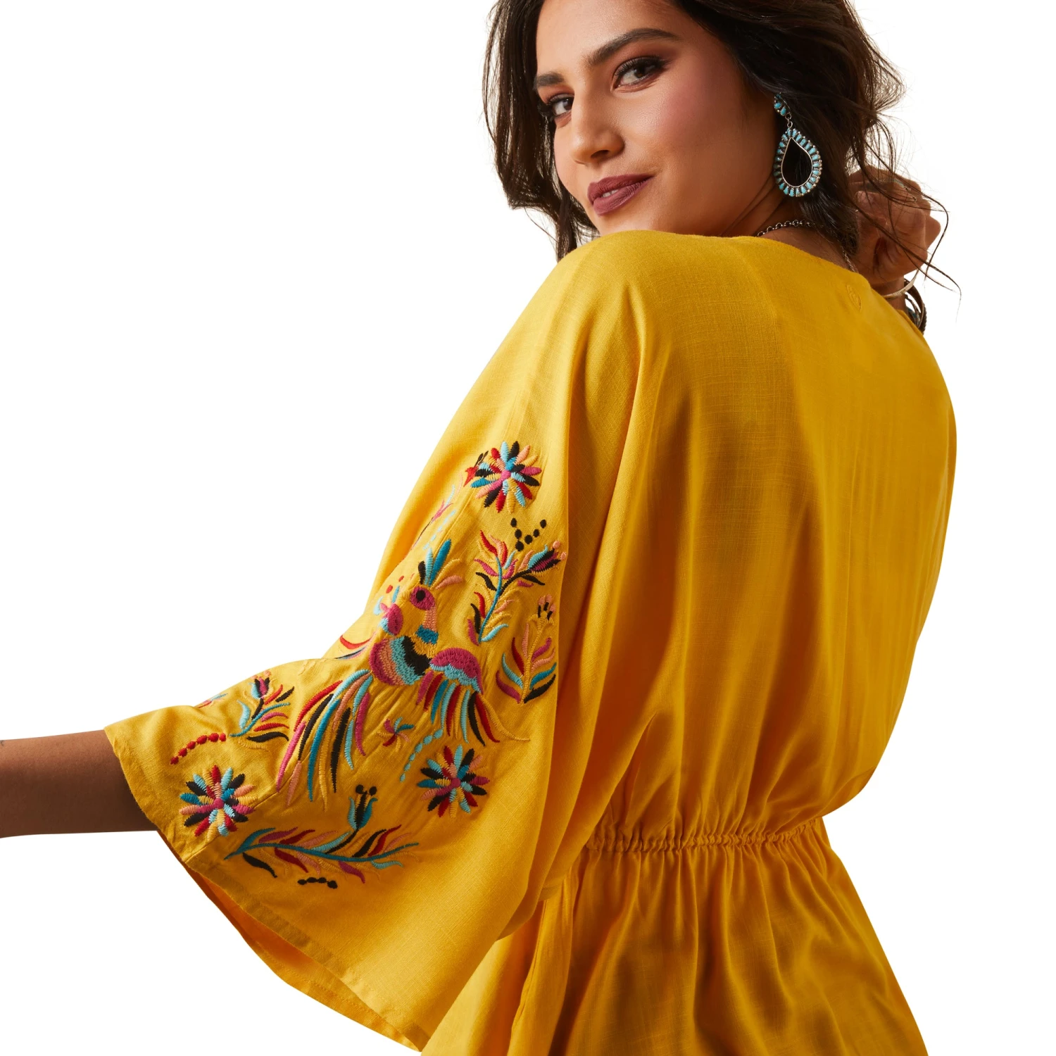 Ariat® Ladies Carmen York Yellow Top 10043667 Ariat® Ladies Carmen York Yellow Top 10043667 -Ariat Shop S23 WMS WEST 10043667 detail01