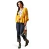 Ariat® Ladies Carmen York Yellow Top 10043667