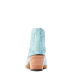 Ariat® Ladies Dixon Tiffany Blue Western Booties 10044482 3 Ariat® Ladies Dixon Tiffany Blue Western Booties 10044482 -Ariat Shop S23 WMS WEST 10044482 heel