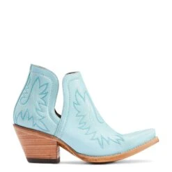 Ariat® Ladies Dixon Tiffany Blue Western Booties 10044482 2 Ariat® Ladies Dixon Tiffany Blue Western Booties 10044482 -Ariat Shop S23 WMS WEST 10044482 side11