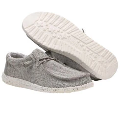 Hey Dude Men's Wally Sox Ash Shoes 110353500 -Ariat Shop ash2