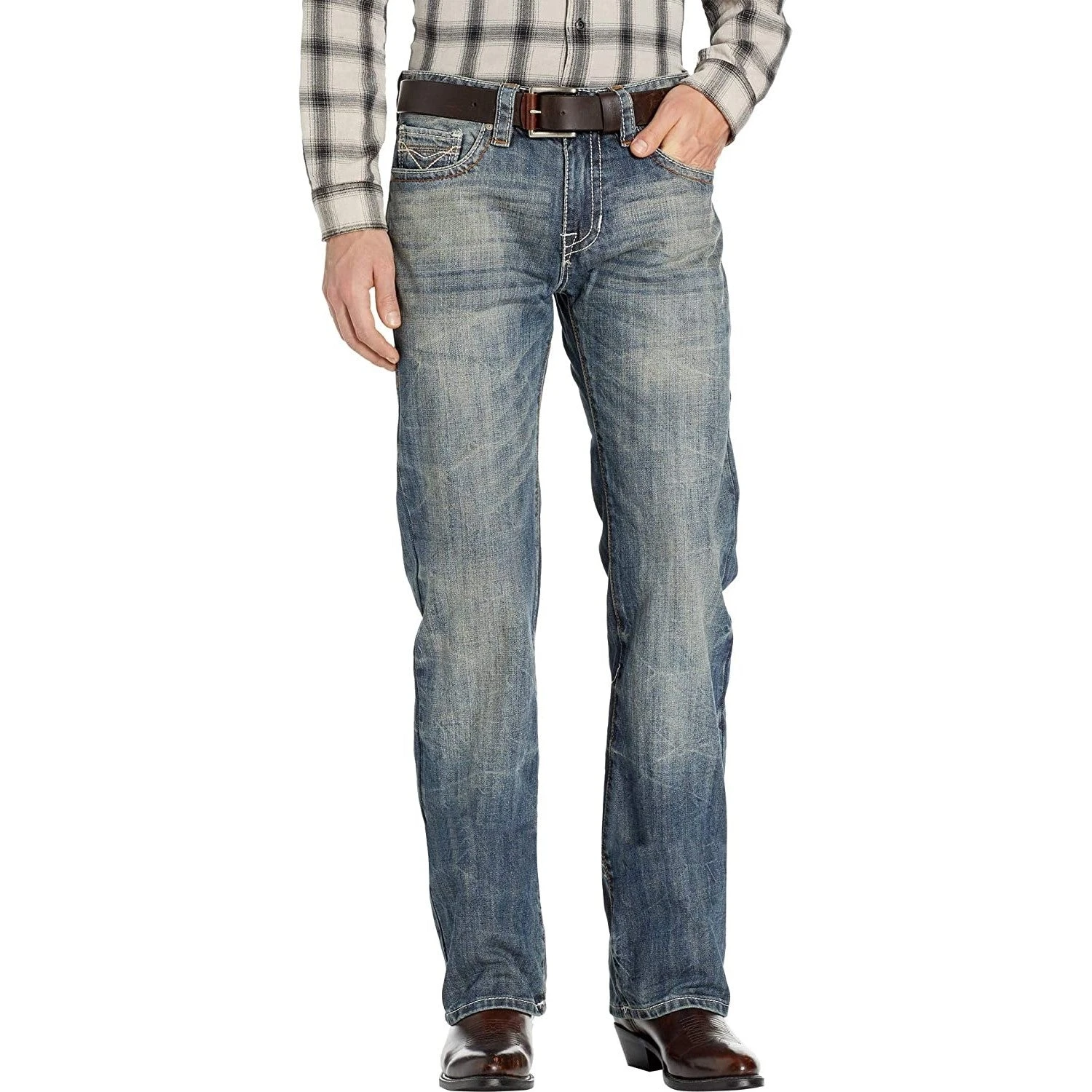 Rock & Roll Denim Men's Pistol Straight Leg Jeans M1P9263 Rock & Roll Denim Men's Pistol Straight Leg Jeans M1P9263 -Ariat Shop m1p9263 1