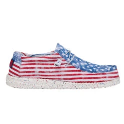 Hey Dude Men's Wally Stars N Stripes Shoes 150202699 -Ariat Shop xcfgjftjufxr