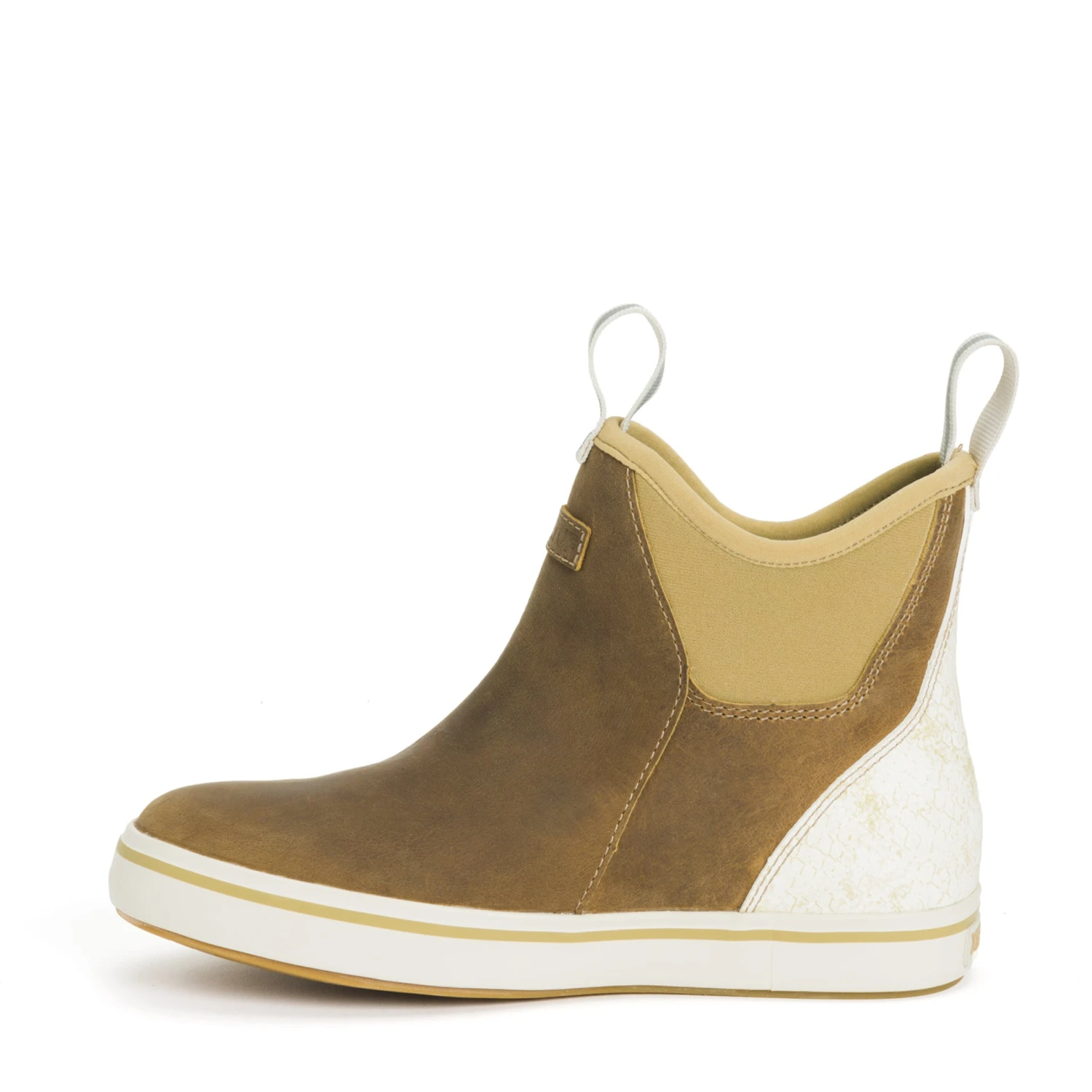 XTRATUF Ladies 6" Tan Leather Ankle Deck Waterproof Boots XWAL-901 XTRATUF Ladies 6" Tan Leather Ankle Deck Waterproof Boots XWAL-901 -Ariat Shop xwal 901 Left